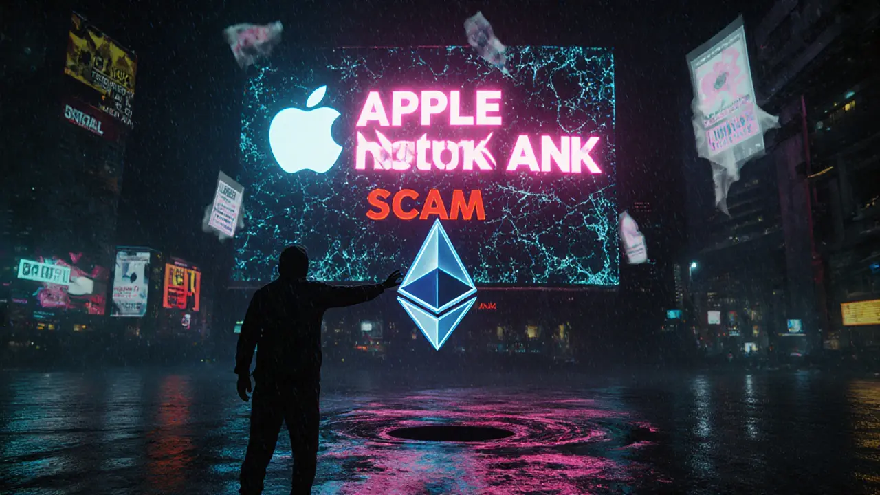 What is Apple Network (ANK) crypto coin? The truth behind the scam token