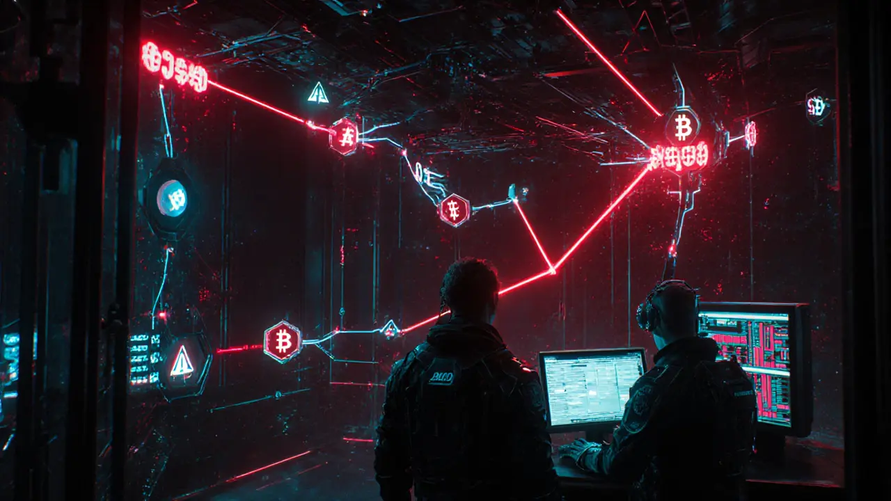 Blockchain Forensics and Crypto Sanctions Detection by Authorities