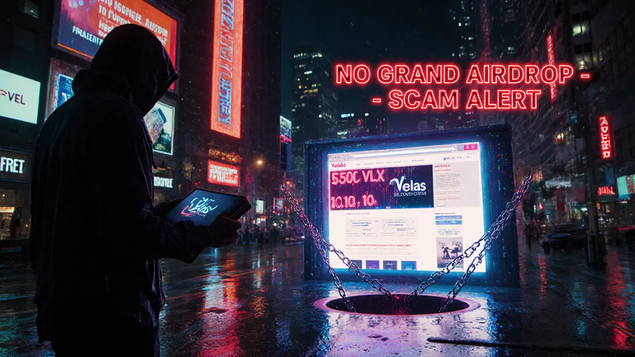 VLX (Velas) GRAND Airdrop: What You Need to Know in 2025