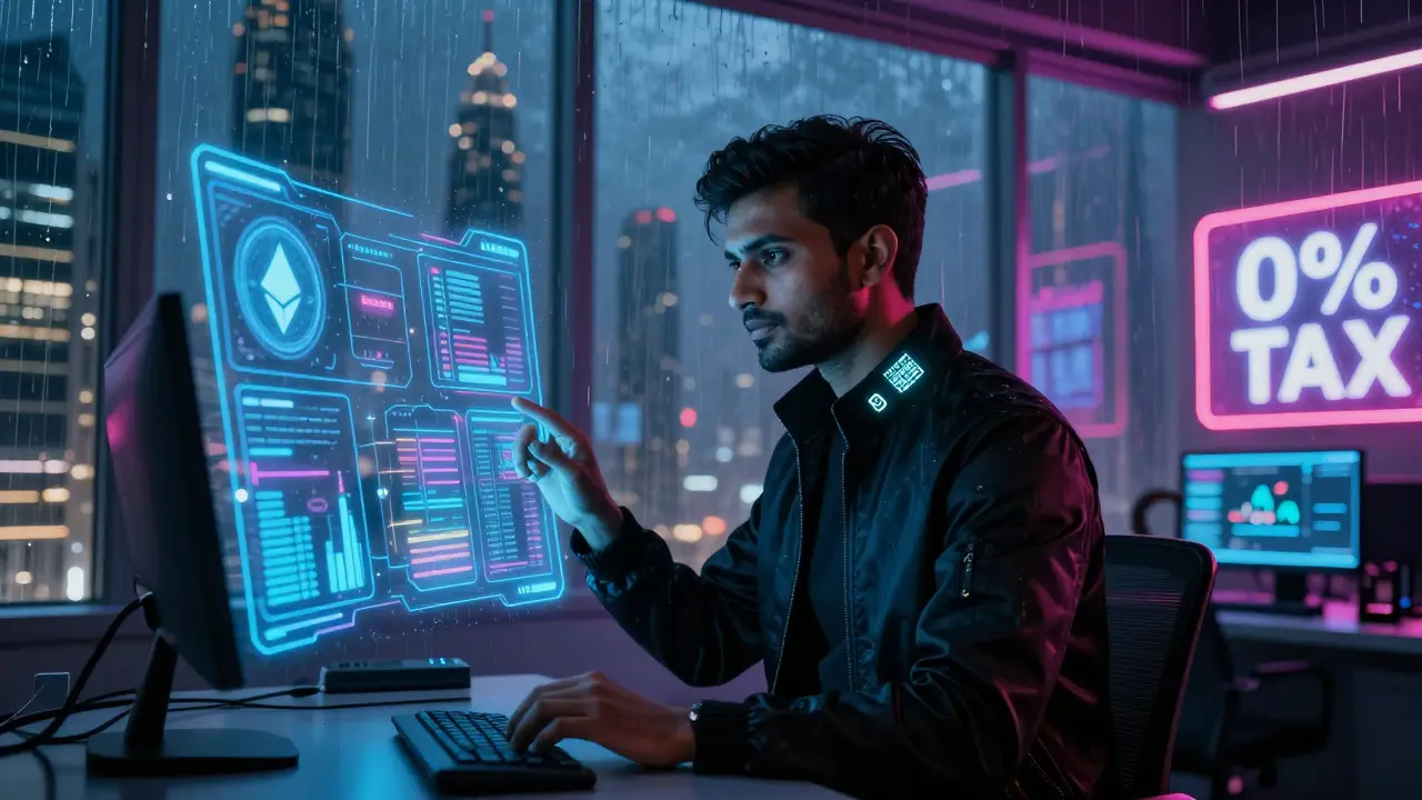 How Indian Crypto Traders Relocated to Dubai for Tax Benefits