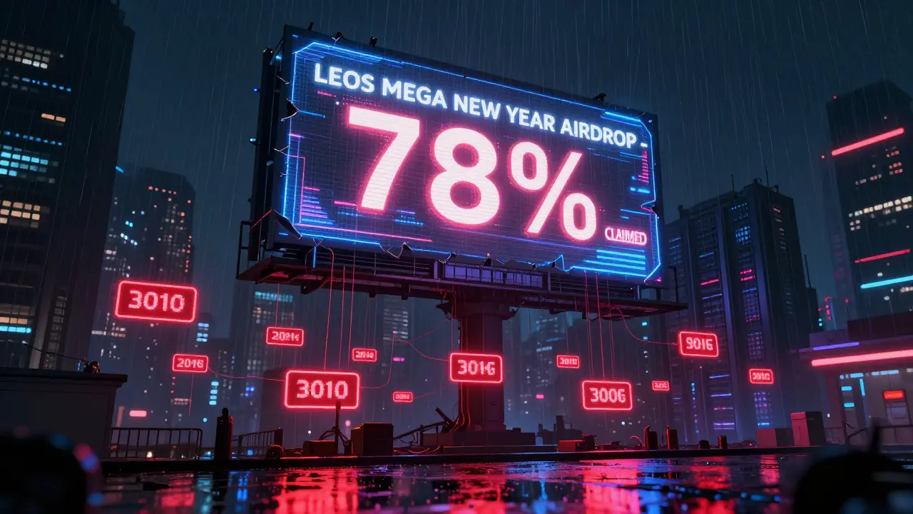 LEOS Leonicorn Swap Mega New Year Event Airdrop: What Actually Happened
