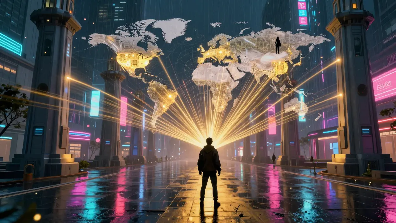 Global fan network connecting directly via crypto, bypassing banks