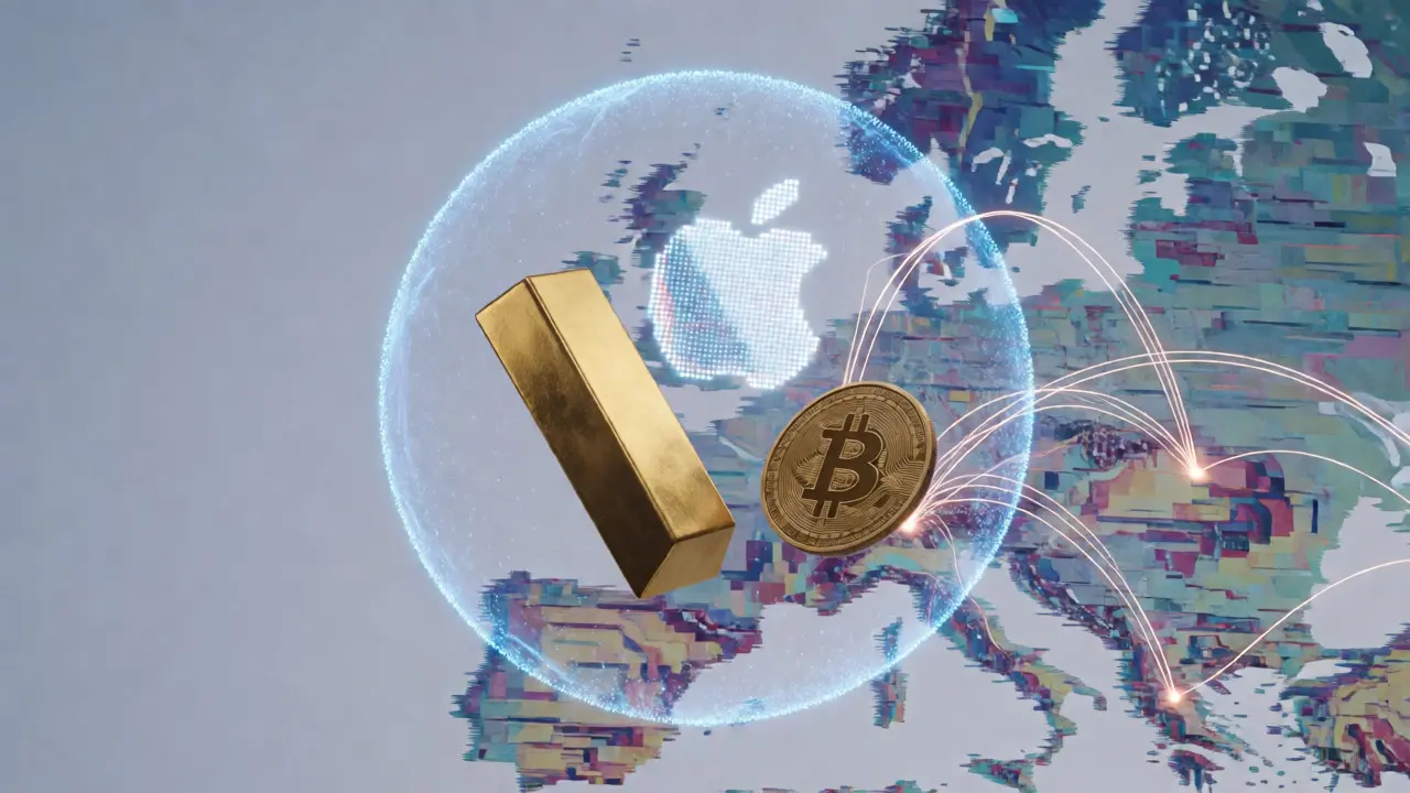 Gold, stocks, and crypto protected by digital force field