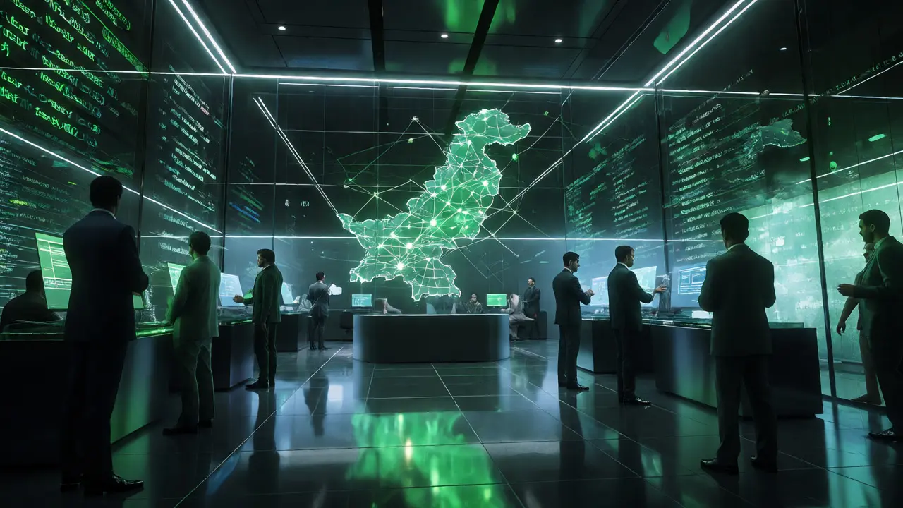 Regulators monitoring holographic crypto map at PVARA HQ