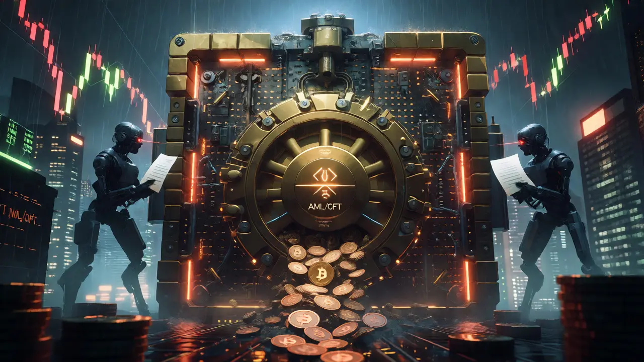 Robotic guards filtering costly crypto compliance