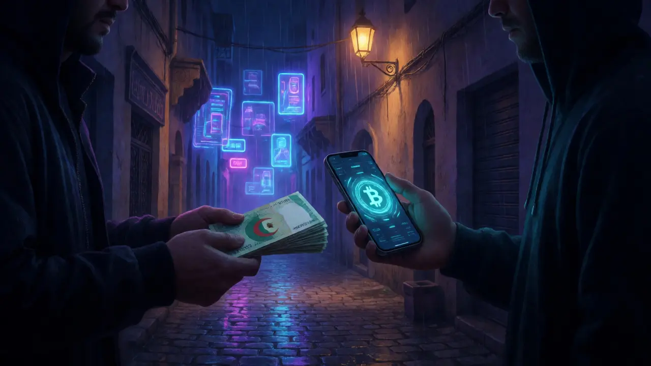 Underground Crypto Market in Algeria: Survival After the 2025 Ban