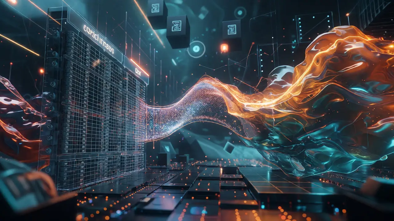 Visual bridge connecting structured order books and liquid AMM pools