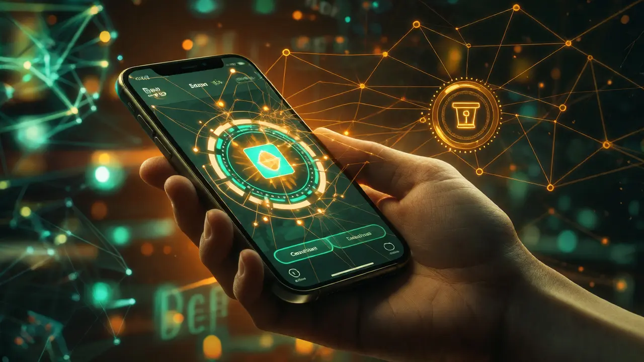 Secure mobile crypto trading with verified local exchange network connections